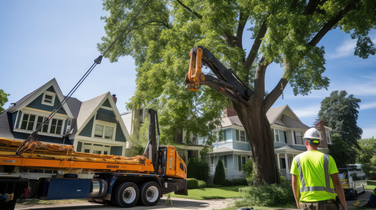 Tree Removal in progress